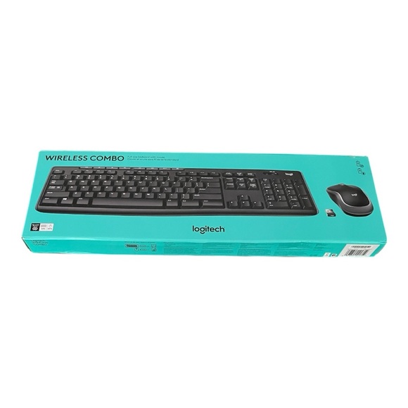 Logitech Other - Logitech Wireless Keyboard‎ & Mouse Combo – Full Size, USB Receiver, Brand New